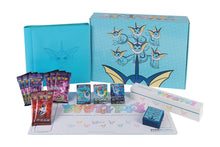 Load image into Gallery viewer, Pokemon TCG Simplified Chinese Sword & Shield Eevee Advanced Gift Box (CSH3) Vaporeon + Jolteon + Flareon Bundle
