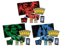 Load image into Gallery viewer, Pokemon TCG Chinese Sword & Shield Celebrations 25th Anniversary (s8a) Charizard + Venusaur + Blastoise Collection Box Bundle