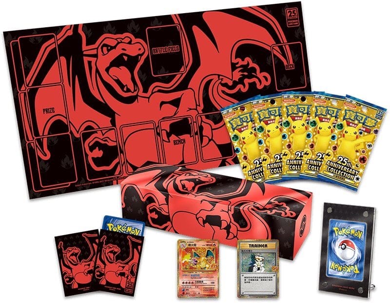 pokemon cards charizard elite trainer box Pokemon TCG Chinese Sword & Shield Celebrations 25th Anniversary (s8a) – PokeWayne