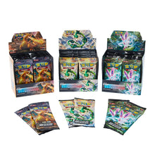 Load image into Gallery viewer, Pokemon TCG Simplified Chinese Sun & Moon Crossing the Sky: Red (CSM1a C) + Green (CSM1b C) + Blue (CSM1c C) Jumbo Booster Box Bundle