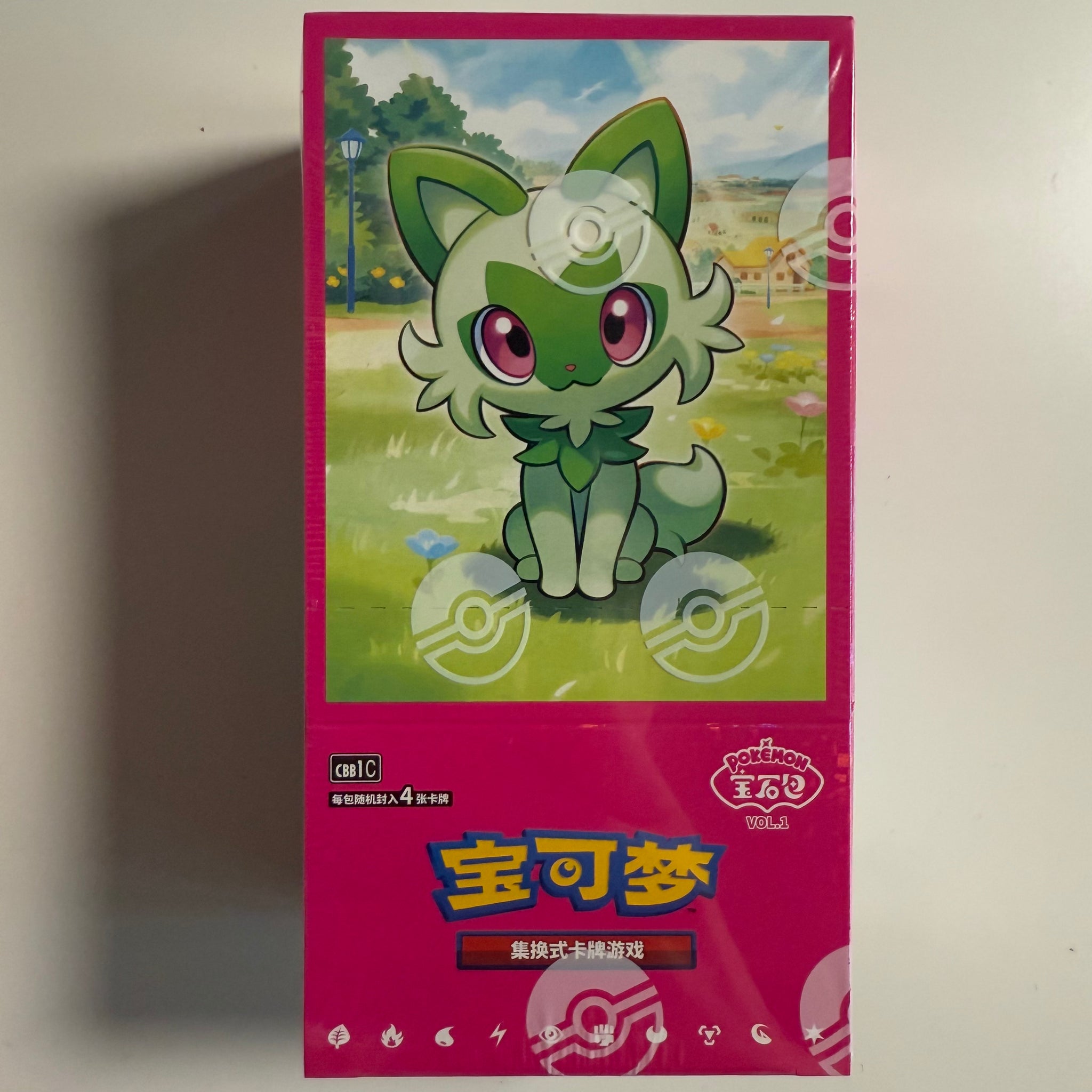 pokemon chinese gem booster box Pokemon Chinese Gem Vol 2 Booster Pack main image 1