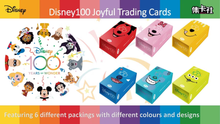 Load image into Gallery viewer, Card Fun x Disney 100 Joyful Trading Cards: Mickey + Minnie + Space Alien + Stitch + Pooh + Sulley Booster Box Bundle
