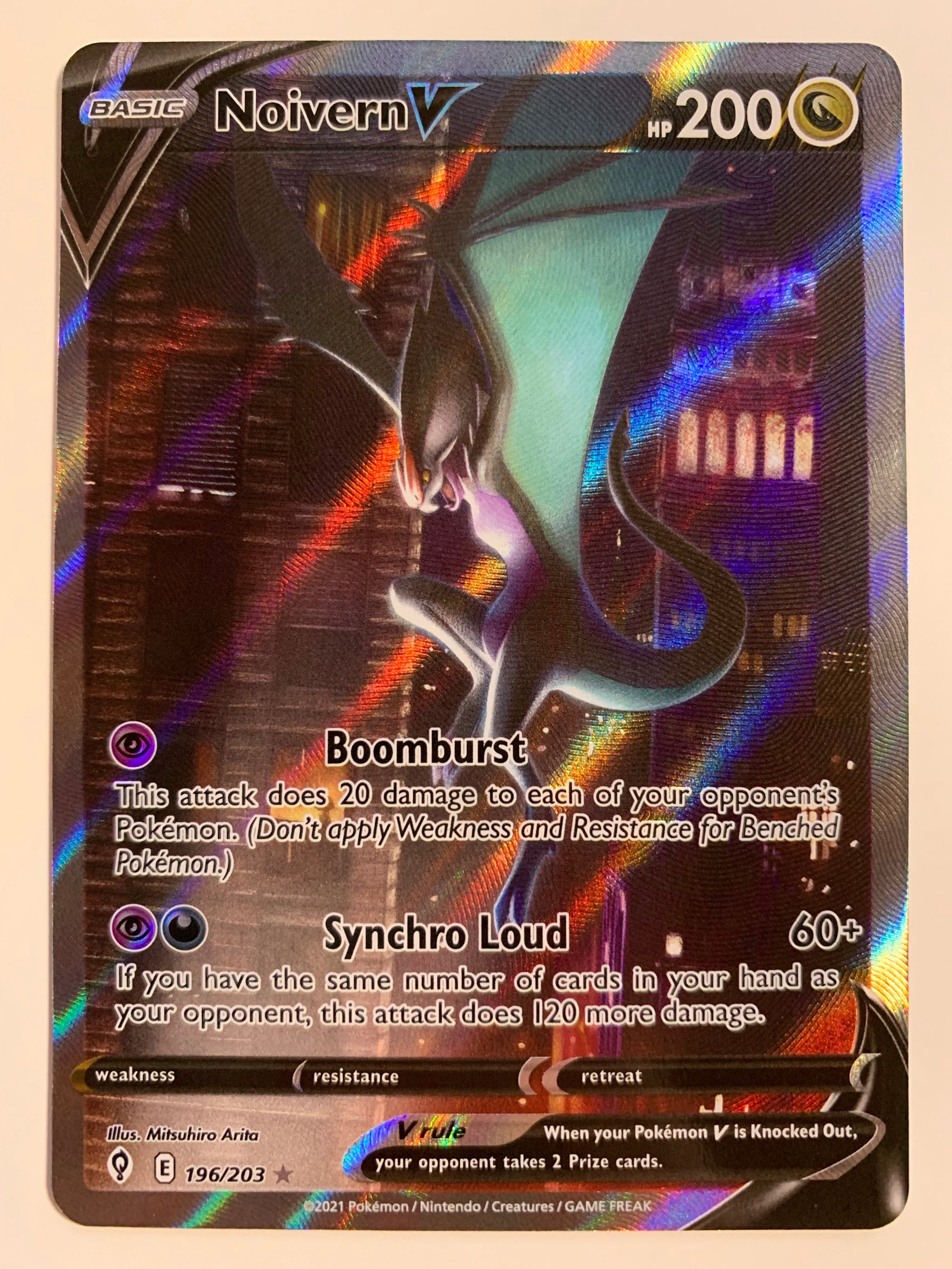 Pokemon Noivern V Alternate cheapest Full Art