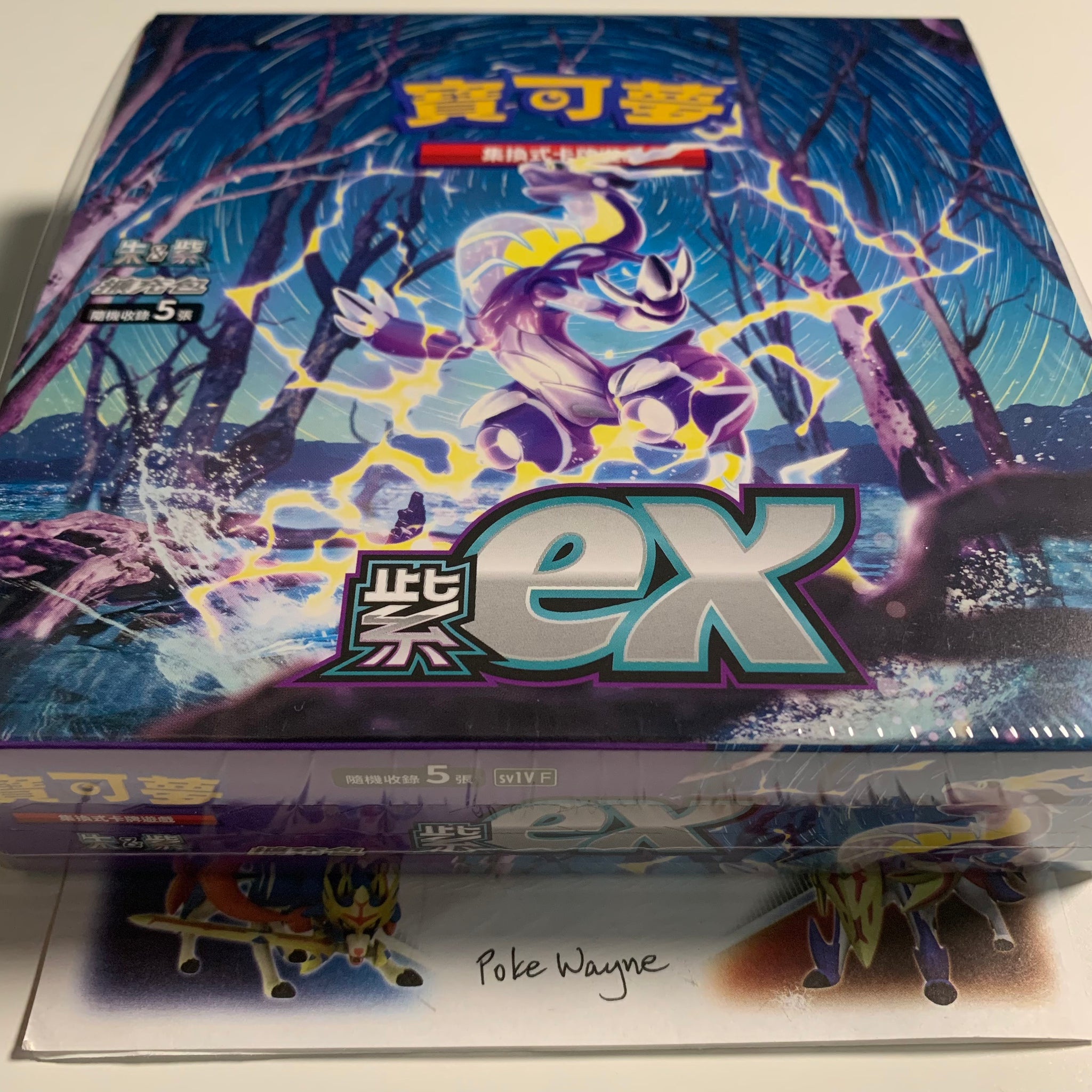 Pokemon TCG Traditional Chinese Scarlet & Violet Base Set (SV1s/v F) B PokeWayne Pokemon TCG Traditional Chinese Scarlet & Violet Base Set (SV1s/v F) B PokeWayne