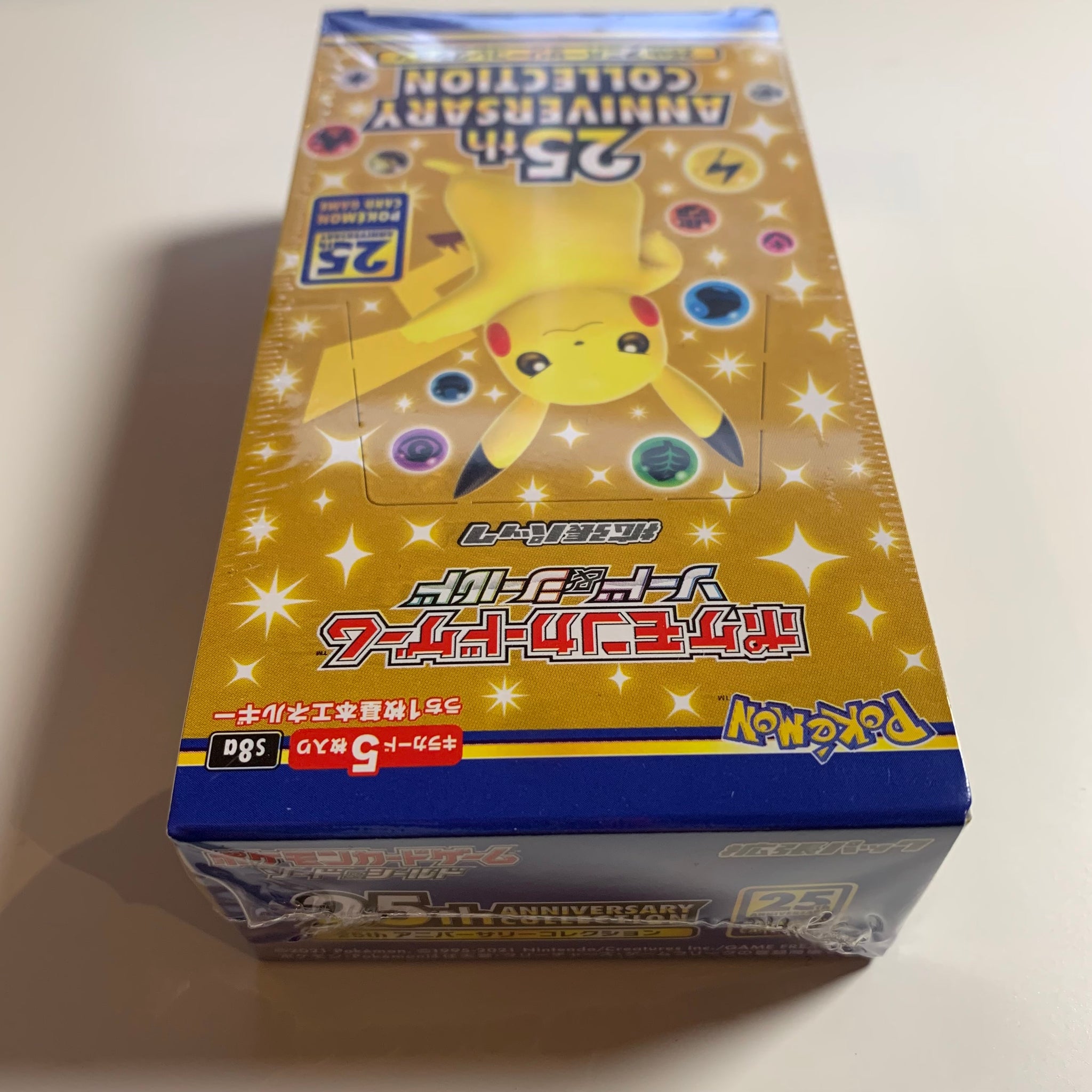 Pokemon TCG Japanese Sword & Shield Celebrations 25th Anniversary (s8a) Booster Box Pokemon TCG Japanese Sword & Shield Celebrations 25th Anniversary (s8a) Booster Box