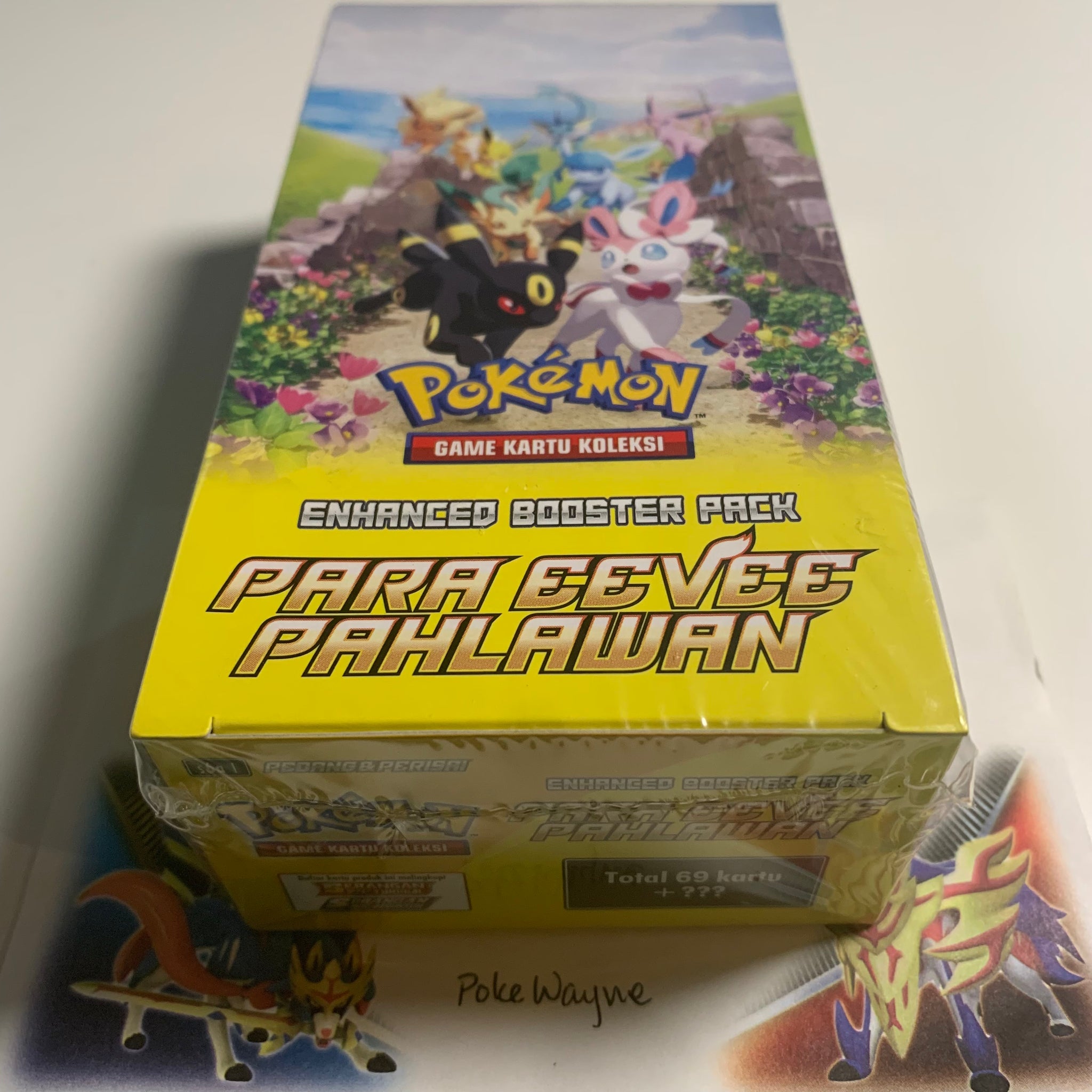 Pokemon TCG Indonesian Sword & Shield Eevee Heroes (s6a) Booster Box –  PokeWayne