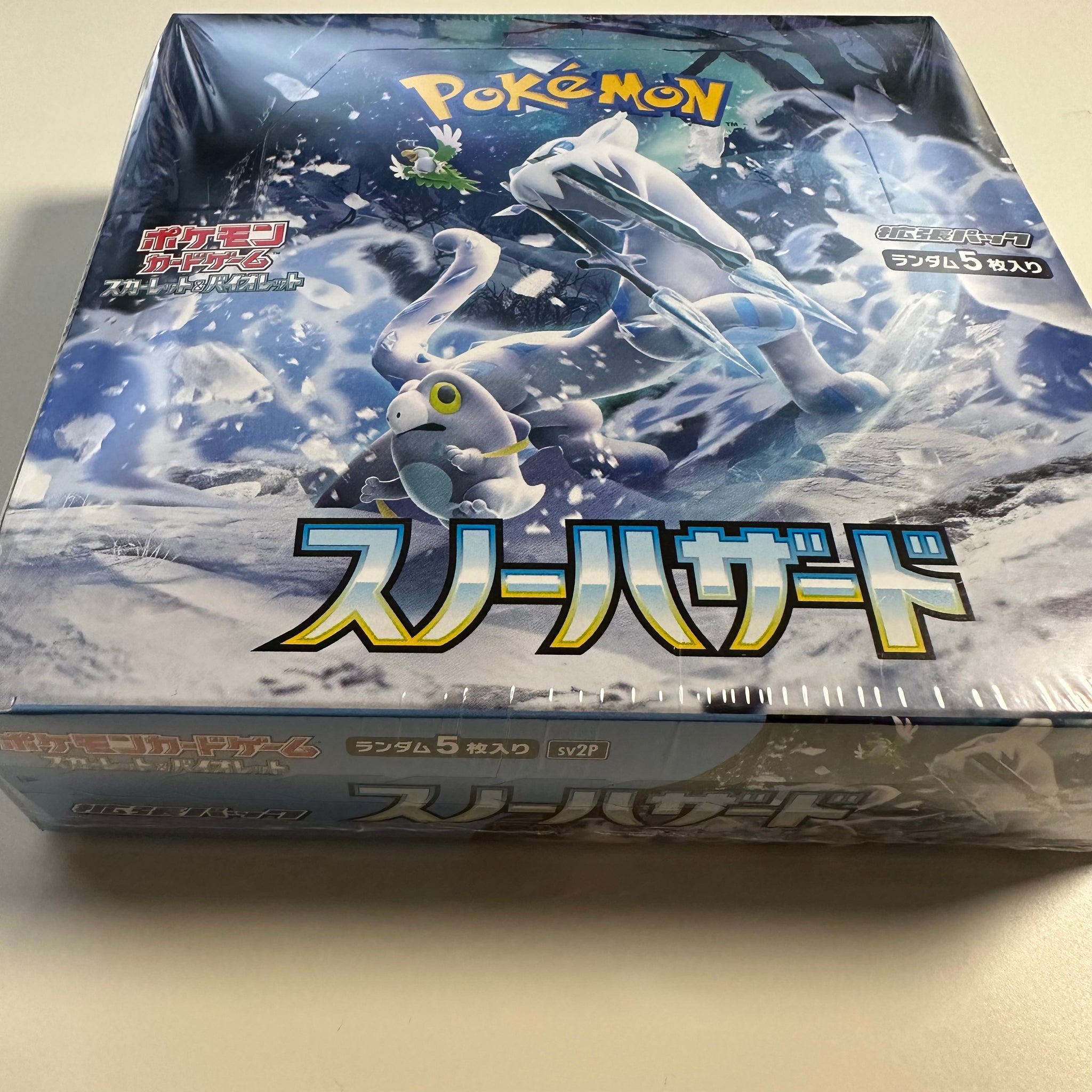 SNOW HAZARD Booster BOX SV2P Pokemon popular Scarlet & Violet Japan USA seller IN HAND~