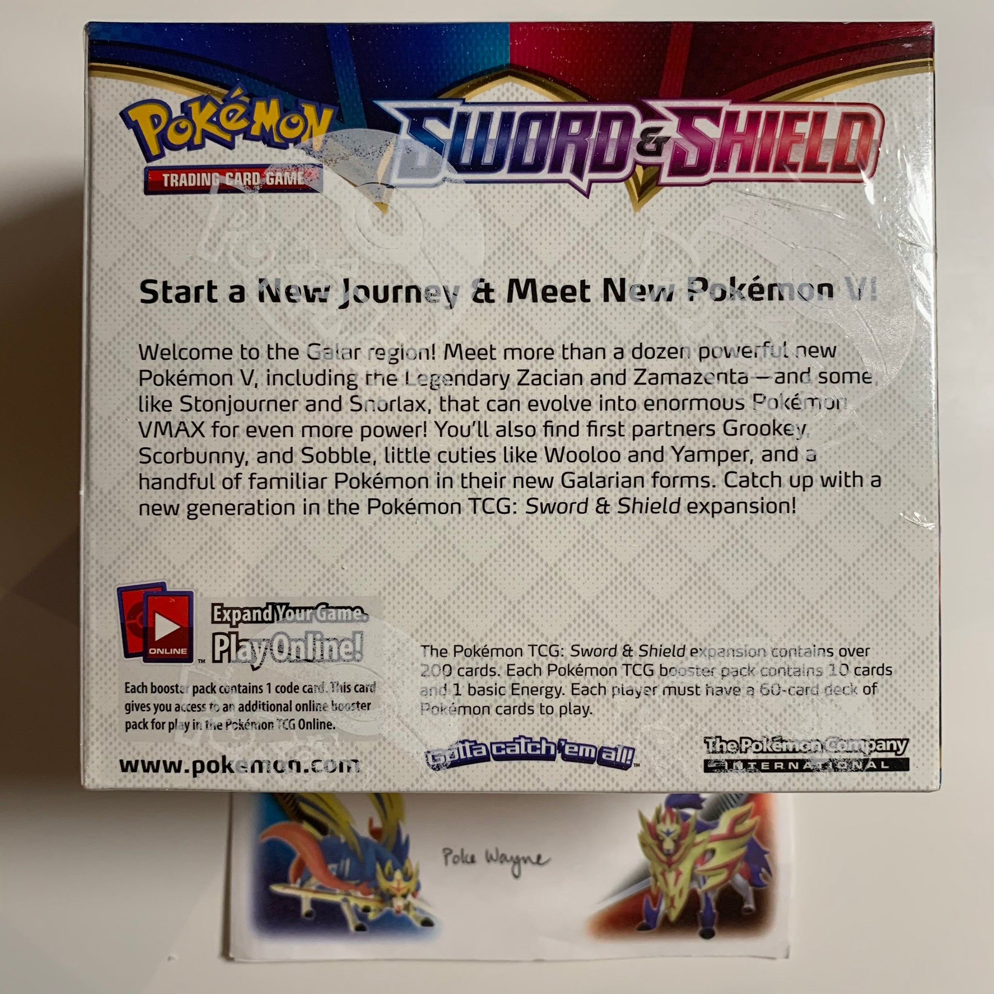 Pokemon TCG Sword & Shield Base Set Booster Box