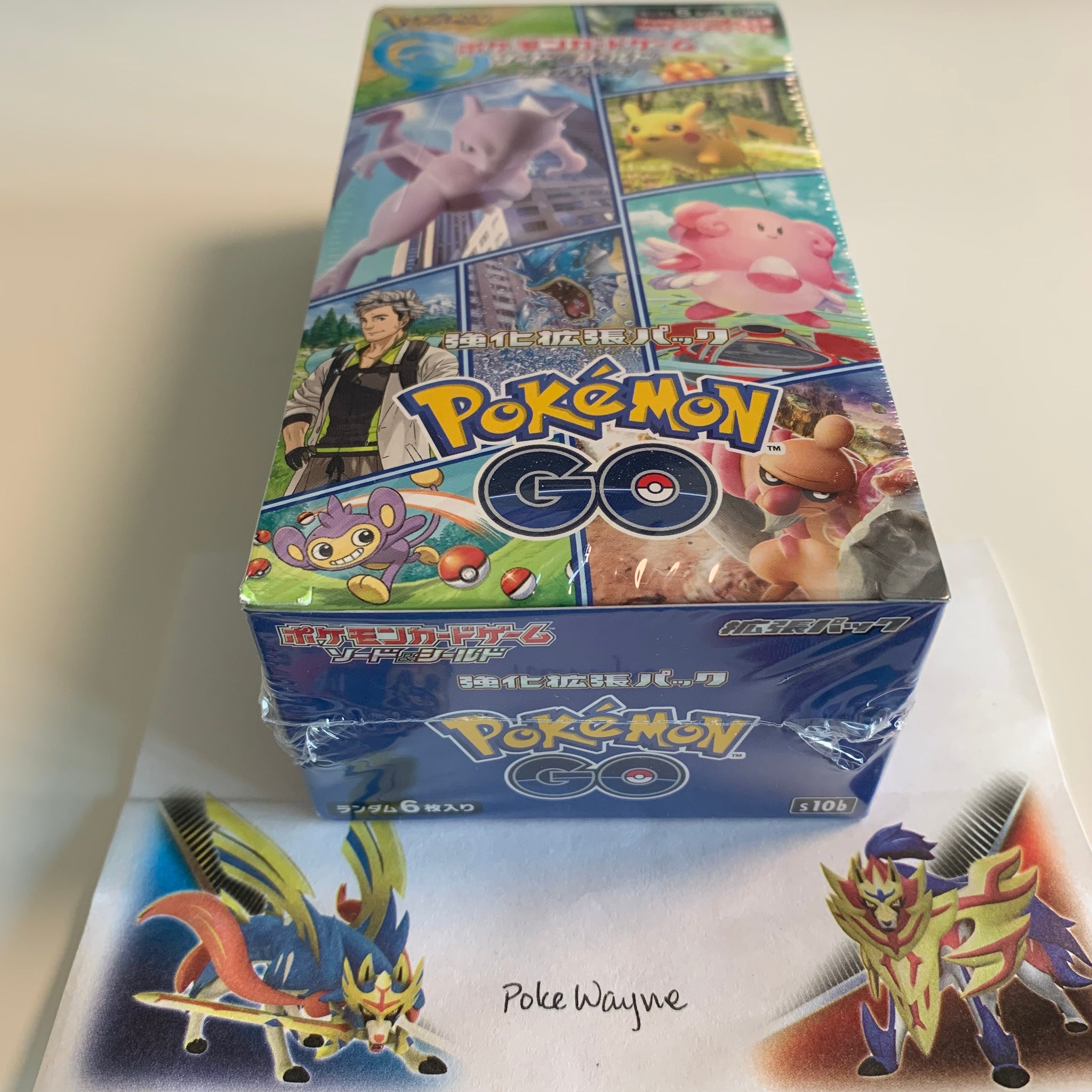pokemon go japanese booster box Pokemon TCG Japanese Sword & Shield Pokemon GO (s10b) Booster Box – PokeWayne