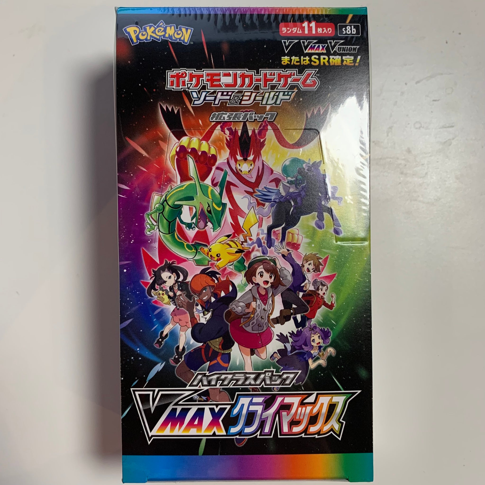 Pokemon TCG Japanese Sword & Shield VMAX Climax (s8b) Booster Box Pokemon TCG Japanese Sword & Shield VMAX Climax (s8b) Booster Box