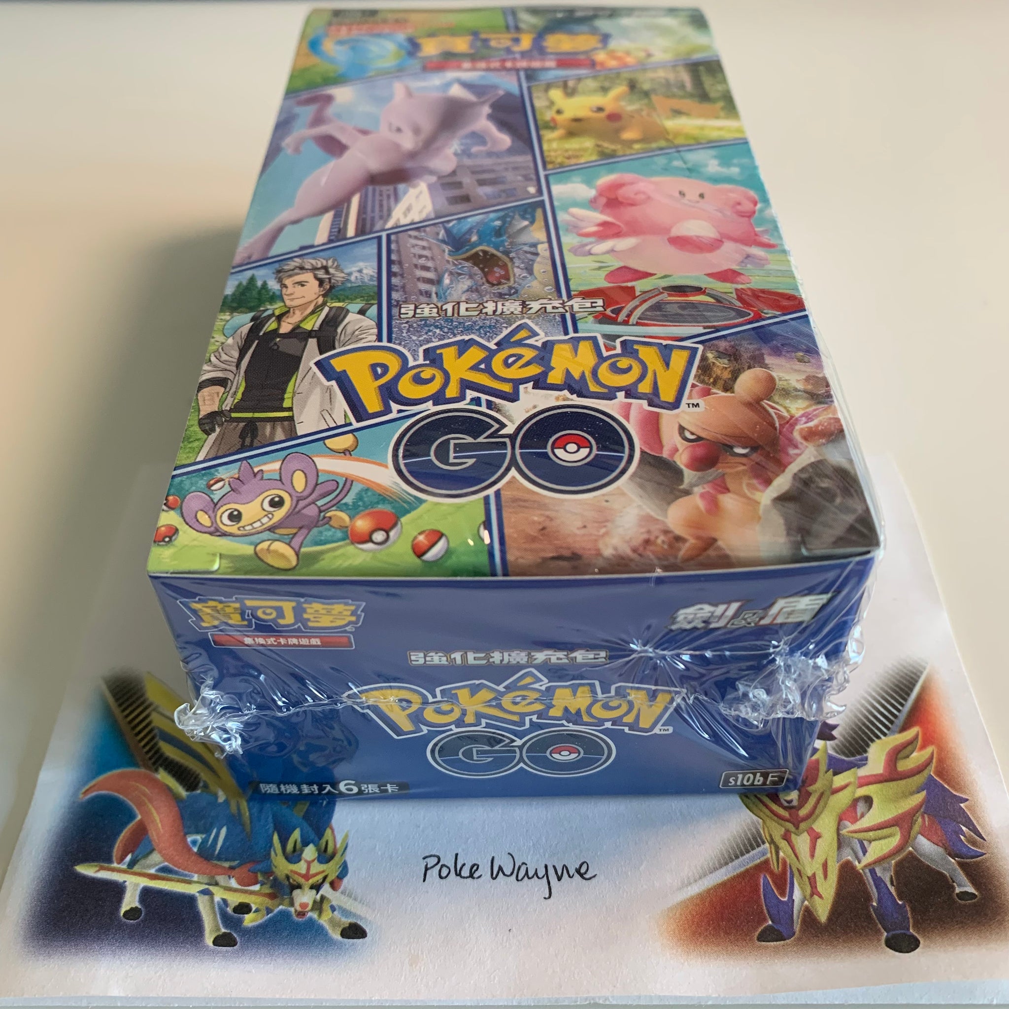 Pokemon TCG Chinese Sword & Shield Pokemon GO (s10b) Booster Box PokeWayne Pokemon TCG Chinese Sword & Shield Pokemon GO (s10b) Booster Box PokeWayne