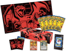 Load image into Gallery viewer, Pokemon TCG Chinese Sword &amp; Shield Celebrations 25th Anniversary (s8a) Charizard + Venusaur + Blastoise + Umbreon + Rayquaza + Gardevoir Collection Box Bundle
